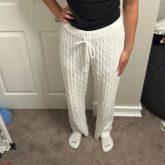 Aesthetic white pyjama pants - Picture 6 of 7